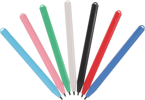 Homoyoyo Stylus with Tether Drawing Stylus 7pcs Replacement Stylus Colorful Drawing Pen for LCD Writing Tablet,Drawing Board Drawing Pad, Doodle P...