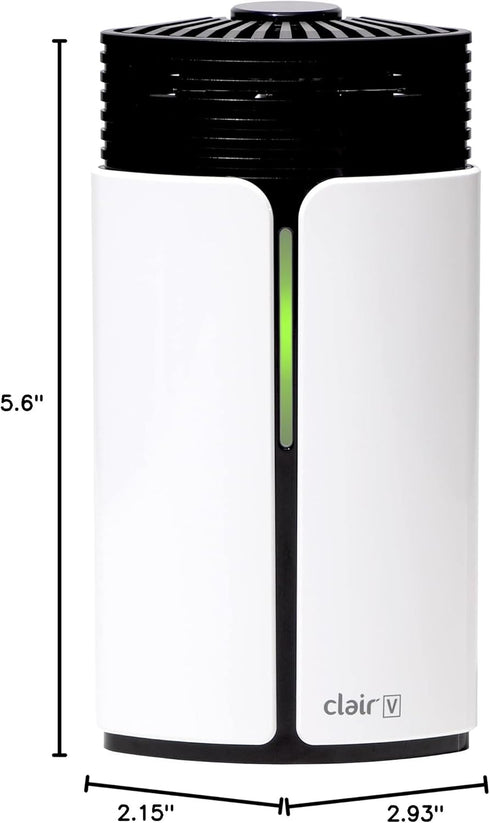 Clair V Refrigerator Deodorizer ozone-safe odor eliminator for fridge and closet portable freshener...