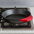 Lodge Silicone Assist Handle Holder - Dishwasher Safe Hot Handle Holder Designed for Traditional Lodge Cast Iron Dual Handle Products - Reusable H...