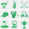 9PCS Golf Stencils Set Golf Cart Caddy Golf Club Caddy Bag Golf Accessories Golf Ball Stencil 6×6inch Washable PET Material T-Shirts/Albums/Cards ...