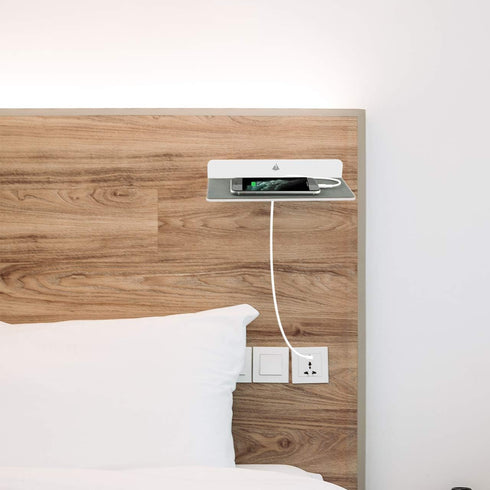 Small Wall Shelf Speaker Stand, TXEsign Small Shelf Speaker Shelf for Bluetooth Speaker, Webcam, Cell Phones, Toy Display Shelf Acrylic Speaker Mo...