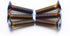Kyostar 6 Pcs Stainless Steering Wheel Screw Bolts M5×0.8 (Length 15mm) Burnt Titanium Blue Steering Wheel Bolts Screw...