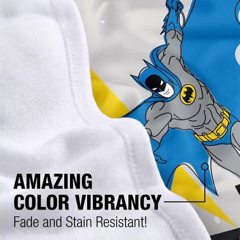 LOGOVISION Batman Lightweight Baby Blanket, 30"X40", Baby Bat Poster Unisex for Infants Girls & Boys...