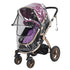 Stroller Rain Cover, Pram Rain Cover Waterproof Transparent Can Be Folded for Stroller for Baby...
