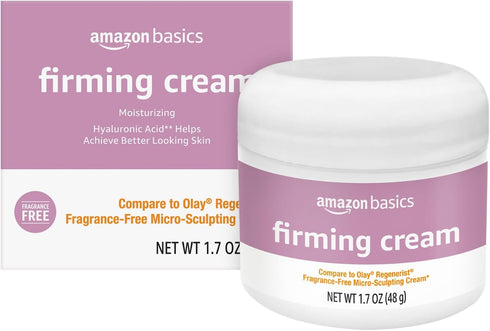 Amazon Basics Firming Cream, Fragrance Free, 1.7 Ounces, 1-Pack...