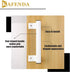 205mm Aluminum Alloy Sliding Door Handle, Balcony Bathroom Glass Door Handle, barn Door, Closet Door Handle, Black, White, Gray, Modern and Fashio...