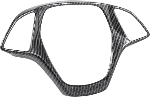 Carbon Fiber Look Steering Wheel Cover Molding Cover Trim For Chevrolet Corvette C7 Z06 Z51 ZR1 Stingray Grand Sport 2014 2015 2016 2017 2018 2019...
