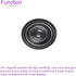 DMiotech 2 Pack 0.5W 8 Ohm 27mm Diameter DIY Magnetic Speaker Round Type Internal Replacement Loudspeaker for Building Intercom Black......