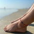 Luck Strings Evil Eye Red Cord Anklet Bracelet for Women Men Teen Girls Boys String Waterproof Adjustable Ankle Bracelets Minimalist Jewelry Unise...