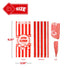 Poppy's Paper Popcorn Bags - 40 Pcs 1oz Concession-Grade Bags, Popcorn Machine Accessories for Popcorn Bars, Movie Nights, Concessions...