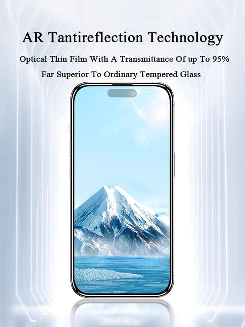 for iPhone 15 Pro Max Screen Protector Tempered Glass Screen Protector iPhone Glass Screen Protector 9h Hardness 2 Pieces Screen Protector...