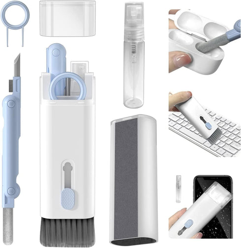 7 in 1 Electronic Cleaner kit - Keyboard Cleaner, Keyboard Cleaning Kit, Laptop Cleaner with Brush, Electronic Cleaner for TWS/Laptop/Phone/Comput...