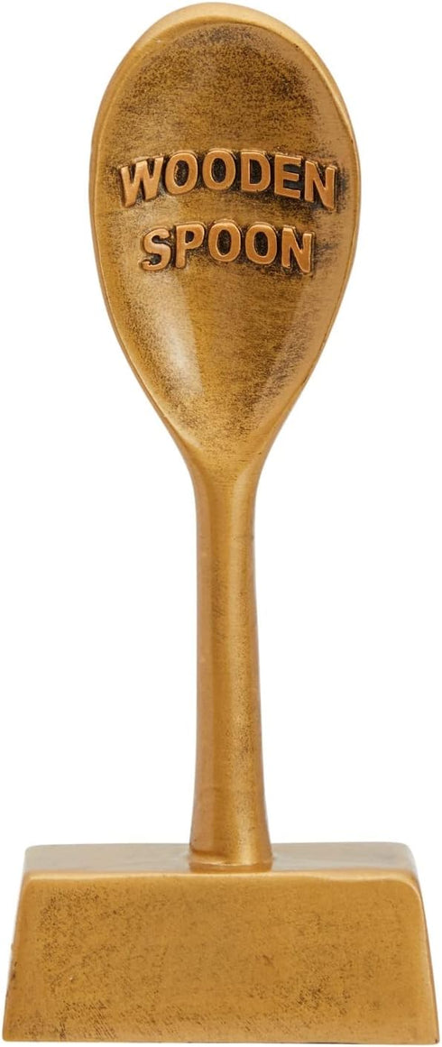 Golden Spoon Award Cooking Trophy for Chili Cook Off, Baking Contest, Best Cookie, Salsa Competition, Funny Food Prize (2.5x6.2x1 in, Bronze Metal...
