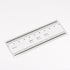 Film Flexible Ruler 10cm 0.1mm Scale with R Angle PET Plastic Folding Straight Ruler Calibration Soft Ruler Measuring Tool for Factory, Transparen...