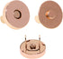 Mini Skater 14mm Small Rose Gold Magnetic Button Clasps Snaps Closures Fastener for Sewing Projects DIY Small Craft Clothing Totes Handbag Leather...