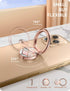 i-Blaosn Cosmo 360° Rotation Phone Ring Holder Snaps, Marble...