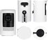 Silicone Skin Case Cover Sun Glare, UV & Weather Protection Skins Compatible for Ring Stick Up Camera Battery (2nd Generation) - White (1 Pack)...