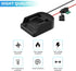 Power Wheel Adapter for Makita 18V Battery, Power Converter Adapter with Switch Fuse 30A 16 Gauge Wire for Rc Car Robotics Rc Truck, fit for Makit...