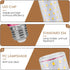 E26 LED Bulbs, 12W LED Light Bulbs Equivalent 100W, 4000K Warm white Light, AC 110-220V, E26 Light Bulbs (4 Pack)...