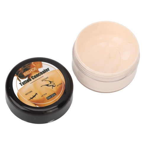 Tattoo Concealer, Skin Concealer, Tattoo Cover Up Makeup, Waterproof,Skin Scar Dark Spots Birthmark Concealer, Tattoo Cover Up Makeup, Use on Body...