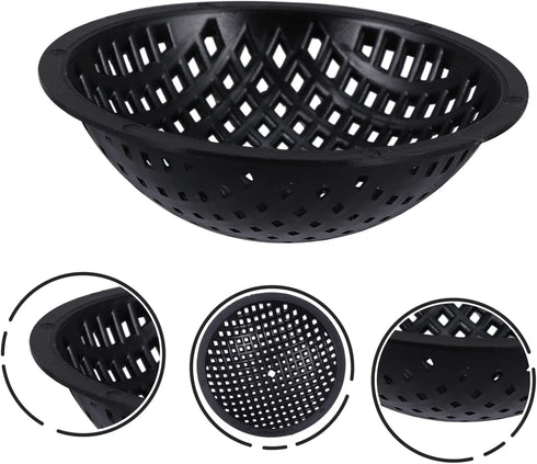 20 Pcs Flower Pot Mat Potted Plants Pot Bottom Grid Mat Drainage Mesh Hole Screen Round Drainage Mesh Pad Drainage Discs Pots Plants Breathable Bo...