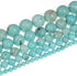 Natural Turquoise Beads for Jewelry Making Loose Stone Beads for Bracelets Necklaces Earrings Green Turquoise Jewelry Beads Bulk, 38pcs 10mm Natur...