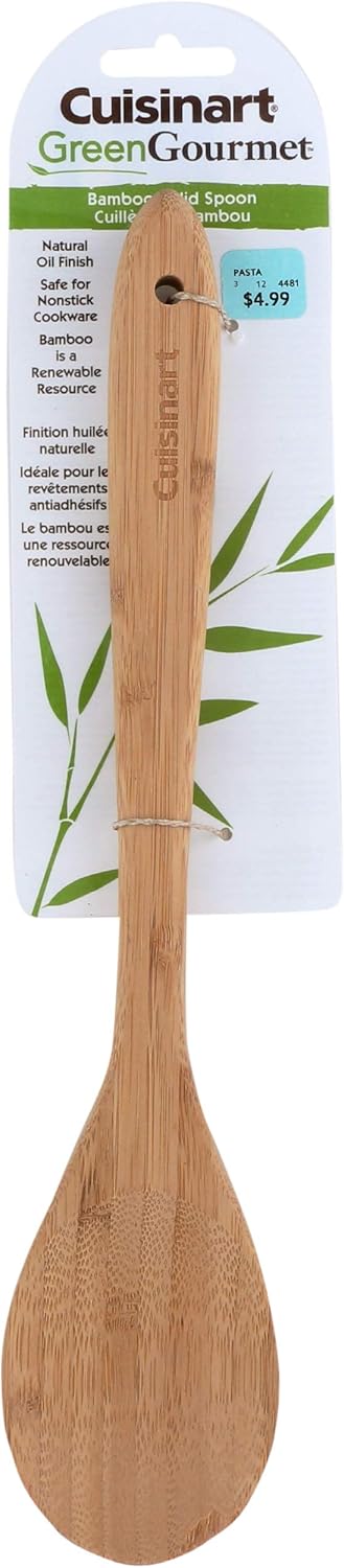 Cuisinart GreenGourmet Bamboo Solid Spoon...