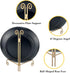 Gold Plate Stand, 8 Inch Decorative Plate Holder for Displaying Platters, Heavy-Duty Metal Easel Stand for Picture, Photo Frame, Plates, Books and...