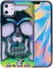 2023 Luxury Plating Skull Phone Case - for iPhone 13 Pro Metal Hollow Soft Cases Cover, Personality Carving Phone Cover......