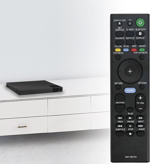 New RMT-VB310U Replaced Remote fit for Sony Blu-Ray DVD Player UBP-X800 UBP-UX80 UBP-X800M2 UBP-X1000ES, Sub RMT-VB310E...