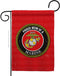 Breeze Decor Proud Mom Garden Flag Armed Forces Marine Corps USMC Semper Fi United State American Military Veteran Retire Official House Banner Sm...