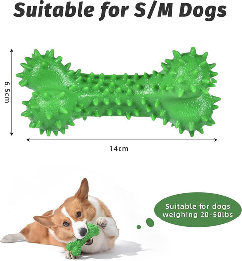 Dog Toys for Aggressive Chewers, Dog Chew Bones for Large Dogs, Chews Bones for Aggressive Chewers, Puppy Teething, and Medium-Sized Breeds (Blue,...