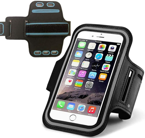 Running Armband for Samsung Galaxy Note 8 / Mega 6.3 i9200 Workout Phone Holder Case with Adjustable Arm Band for Cubot Hafury Umax 2017 Cubot MAX...
