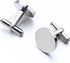 2PC CLASSIC MEN'S CUFFLINKS TITANIUM CUFFLINKS GOLD STEEL ROSE GOLD BLACK 20MM WEDDING CUFFLINKS...