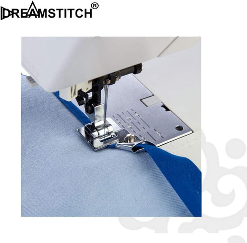 DREAMSTITCH 820245096 Bias Binder Presser Foot for Pfaff A, B, C, D, E, F, G, J, K and Most Low Shank Sewing Machine 820245096...