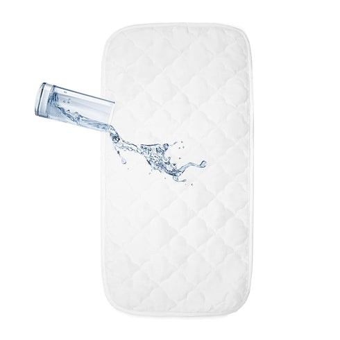 American Baby Company Ultra Soft Microfiber Quilted Waterproof Changing Table Pad Liners, 11.5" x 23" 3 Count...