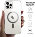 Magnetic Clear Case for iPhone 11 Pro with Mag-Safe Wireless Charging,Anti-Yellow Soft Silicone TPU Protective Case with Magnets Crystal Clear Cov...