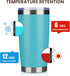 MEWAY 20oz Tumbler Cup Double Wall Vacuum Insulated Travel Mug Bulk, Stainless Steel Tumblers with Lid and Straw, Durable Powder Coated Coffee Cup...