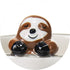 Pavilion Gift Company Slow The Sloth Down - Sloth Gray 17oz Dolomite Coffee Cup Mug...