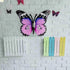 BinaryABC 3D Metal Butterfly Decor Wall Art Sculpture Hanging Decoration,Indoor Outdoor Garden Decoration (Purple)...