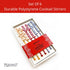 MixCraft Elixir Mixer Cocktail Stirrers, Stainless Steel Drink Stirring Swizzle Sticks, Colorful Words,Set of 6...