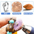 50Pcs Radial Bristle Disc,1" Detail Abrasive Brush Kit with 2.35mm&3mm Shank Mandrels for Rotary Tools,Mixed Grit Bristle Abrasive Buffing Wheel 8...