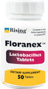 Rising Pharma - Floranex Tablets - Lactobacillus Tablets Probiotic Dietary Supplements - 50 Tablets...