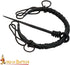 Iron Cloak Fibula with Knotted Ends Twisted Design Hand Forged Iron Functional Brooch/Clasp for Medieval Clothes LARP Cosplay Medieval Fantasy Eve...