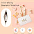 MGupzao Mrs Clutch Purse Bridal Shower Engagement & Honeymoon Gift Bride Bag Crossbody with Removable Chain White and Gold...