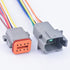 8 Pin Automotive Sealed Electric Plug Male Female Waterproof Connector Wire Harness DT Series DT06-8S DT04-8P...