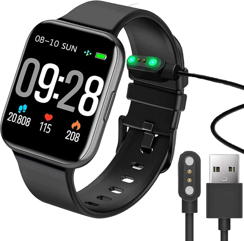 Compatible with Pupuskyer Smartwatch Charger, Lamshaw Magnetic USB Charging Cable Replacement Charger Cable Compatible with Pupuskyer 1.69'' P25 S...