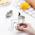 Music Note Cookie Cutter Shapes Set - 8 Pieces Stainless Steel Metal G Clef, Eighth Note, a Quarter Note, Piano, Violin, Guitar, Piano Keyboard Mu...