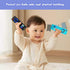 Baby Teething Toys Silicone Remote Control Shape Teether Toys for Baby Soft TV Remote Teething Toys Cute Chew Toy for Baby 18+ Months...