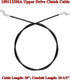 1501123MA Upper Drive Clutch Cable for Murray Craftsman Front Wheel Drive 2-Stage Snow Thrower Snowblower 1501123 MT1501123MA...